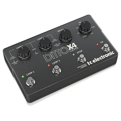 TC Electronic DITTO X4 LOOPER 2 Kanal Gitar Looper Pedalı Fiyatı